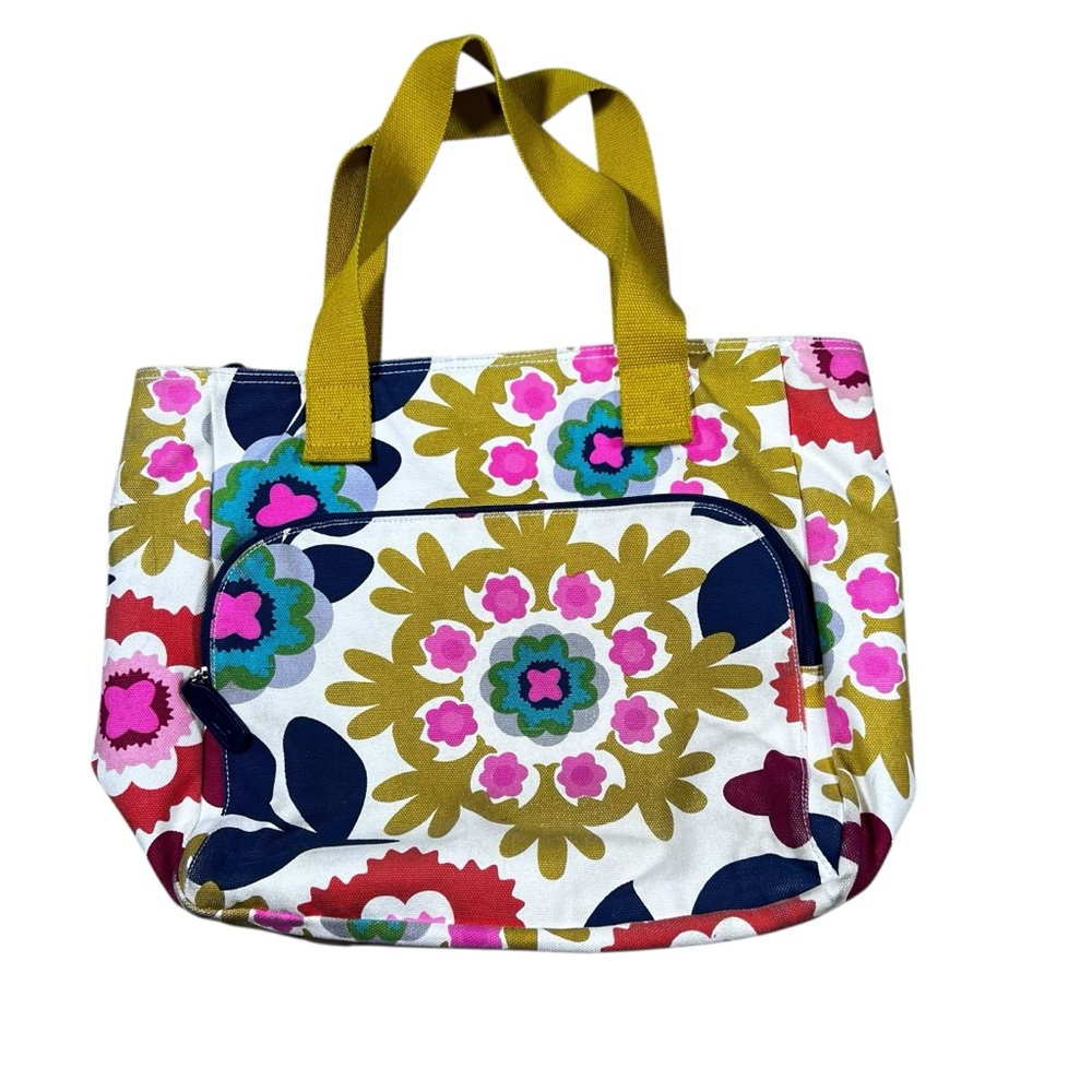 French Bull for Target Floral‎ Canvas Tote Bag Exclusive